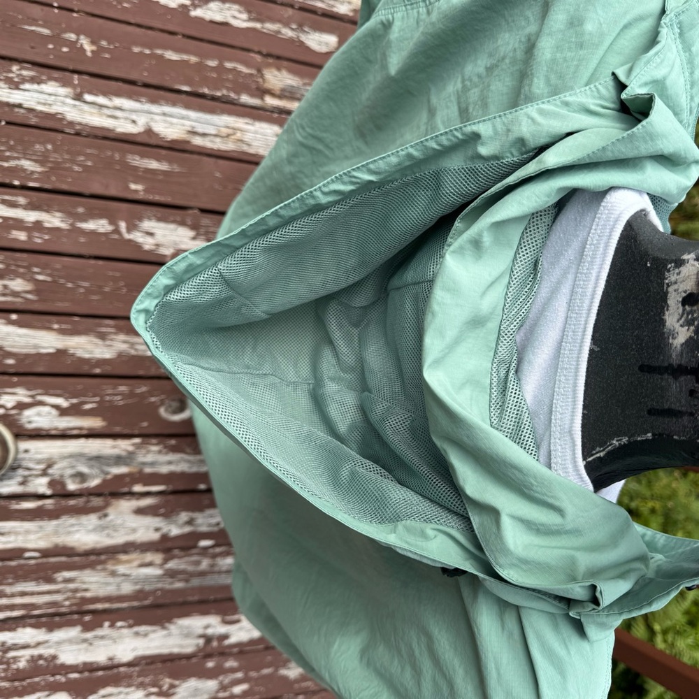 Afends Mint Green Windbreaker Jacket - Picture 6 of 7